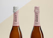 Free Champagne Bottles With Mock-Up Psd