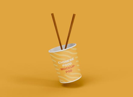 Free Chinese Food Mockup Psd