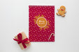 Free Christmas Composition With Card For Santa And Gifts Psd
