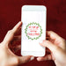 Free Christmas Holiday Greeting Design Mockup