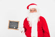 Free Christmas Sale Mockup With Santa Psd