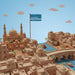 Free Cities World Day 3D Model Psd