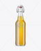 Free Clear Glass Beugel Beer Bottle Mockup