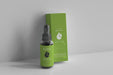 Free Clear Glass Dropper Bottle Mockup With Box Psd