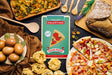Free Clip Board Mockup With Pizza Design Psd