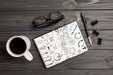Free Clipboard Mockup With Office Elements Psd