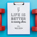 Free Clipboard With Weights Psd