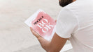 Free Close Up Man On Street Reading Book Psd