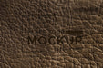 Free Close-Up Of Brown Leather Surface Psd