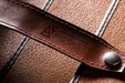 Free Close-Up Of Leather Surface With Strap Psd