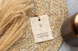 Free Clothing Label Mock-Up With Jute Pad Psd