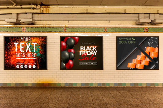 Free Collection Of Billboard Mock-Ups Psd