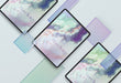 Free Collection Of Tablet Device With Transparent Glass Psd