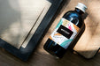 Free Colorful Bottle Label Mockup Design Psd