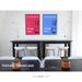 Free Colorful Pictures On Wall Mock Up Psd