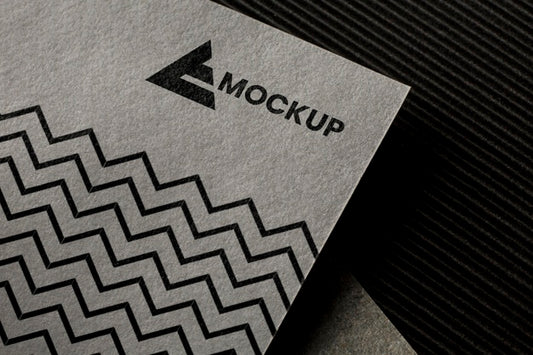 Free Composition Of Branding Mock-Up On Card Psd