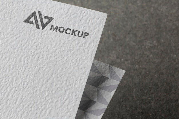 Free Composition Of Branding Mock-Up On Card Psd