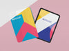 Free Composition Of Tablet Case Mock-Up Psd