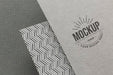 Free Composition With Company Branding Card Mock-Up Psd