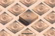 Free Condom Box And Foil Packaging Mockup Psd