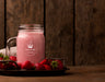 Free Copy Space Delicious Healthy Smoothie In A Jar Psd