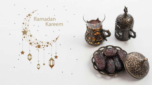 Free Copyspace Mockup With Ramadan Concept Psd