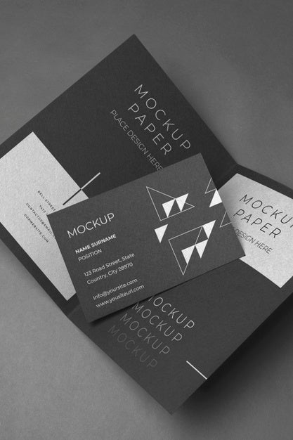 Free Corporation Stationery Mock-Up Arrangement Psd