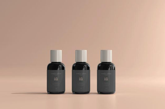 Free Cosmetic Bottle Mockup Psd