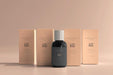 Free Cosmetic Bottle With Box Mockup Psd