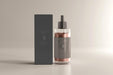 Free Cosmetic Cream Bottle With Box Mockup Psd