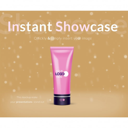 Free Cosmetic Packaging Mock Up Psd