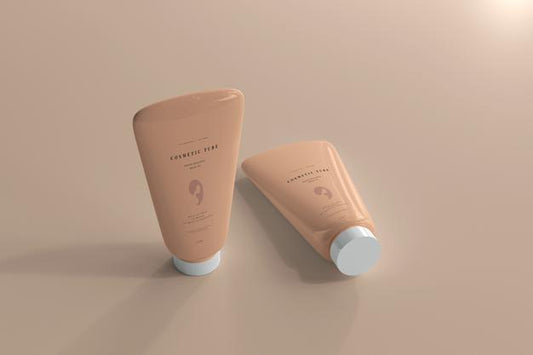 Free Cosmetic Tube Mockup Psd