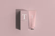 Free Cosmetic Tube With Box Mockup Psd