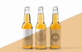 Free Craft Beer Arrangement Concept Mock-Up Psd