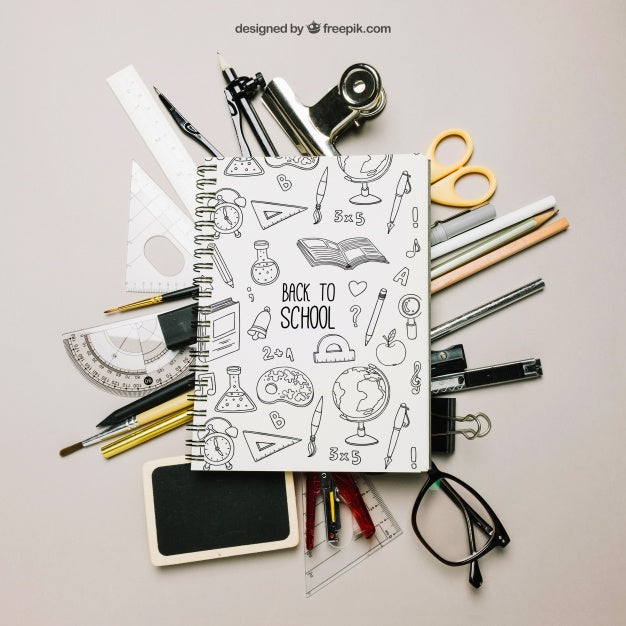 Free Creative Back To School Template Psd