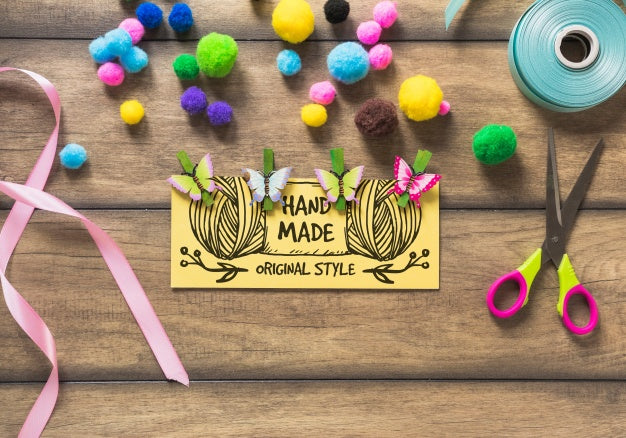 Free Creative Diy Mockup Psd