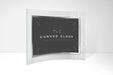 Free Curved Glass Photo Frame Mockup