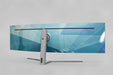 Free Curved Tv Mockup Psd