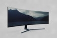 Free Curved Tv Mockup Psd