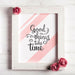 Free Cute Motivational Frame With Quote Psd