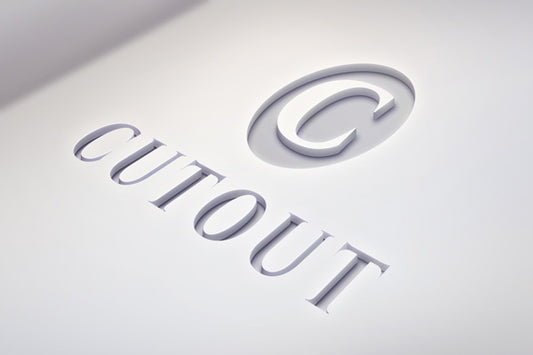 Free Cutout Logo Mockup