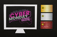 Free Cyber Monday Concept Computer Mock-Up Psd