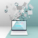 Free Cyber Monday Laptop Sale Mock-Up With Assortment Of Devices Psd