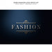 Free Dark Fashion Logo Mock Up Psd