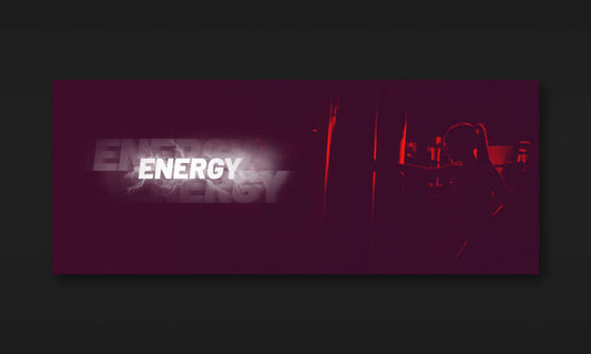 Free Dark Fitness Banner Mockup Psd