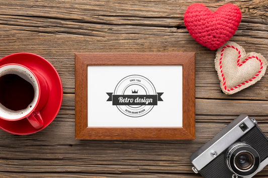 Free Decorative Frame Concept Mock-Up Psd