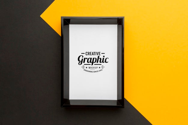 Free Decorative Frame Concept Mock-Up Psd