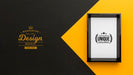 Free Decorative Frame Concept Mock-Up Psd