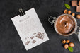 Free Delicious Chocolate Concept Mock-Up Psd