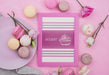 Free Delicious Dessert Concept Mock-Up Psd